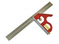 Faithfull Combination Square 300mm/12 in �8.16 These Combination Squares Feature Engraved Stainless Steel Rulers With Strong Metal Sliding Bodies The Handle Features A Scriber And A Spirit Level.at Least 10 Different Uses Including:-300mm Measure 