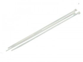 Faithfull Cable Ties (100) White 300mm X 3.6mm