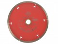 FAI/FULL RED   C/R DIA BLADE 150MM X 22/16MM �14.96 Faithfull Red Dia Blade 150mm-continuous Rim

A Continuous Sintered Rim Diamond Blade.  A Bespoke Blade For Cutting Universal Tile Products.

For Wet And Dry Cutting.

Ideal For Cutting: Slate, 