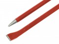 FAITHFULL BENT CHISEL �26.03 Faithfull Bent Chisel 14lb 60in X 1in

Steel Digging Bent Chisel & Point Bar
14lb Digging Bar Manufactured From High-grade Heat Treated Steel Bar With One Diamond Point And One Bent Chisel Point
L