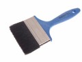 Faithfull Utility Paint Brush 4.in �4.81 A Pure Bristle Paintbrush Suitable For Use With All Types Of Paint.features A Rust Resistant Ferrule And Contoured Handle For Greater User Comfort.size 4in