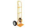 FAITHFULL  BOX SACK TRUCK WITH P HANDLE �41.95 An Epoxy Painted, Steel Framed General Purpose Truck Fitted With Pneumatic Rubber Tyres To Maximise Ease Of Use And Manoeuvrability.

Capacity = 200kg 