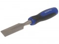 Faithfull Bevel Edge Butt Chisel 25mm �4.87 Short Length Bevel Edge Blade, Ideal For Cutting Into Tight Corners Or For Use Where Access Is Limited.110mm Long Drop Forged Chrome Vanadium Steel Bladesaccurately Ground Bevels.virtually Unbreakable