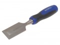 Faithfull Bevel Edge Butt Chisel 38mm �5.98 Short Length Bevel Edge Blade, Ideal For Cutting Into Tight Corners Or For Use Where Access Is Limited.110mm Long Drop Forged Chrome Vanadium Steel Bladesaccurately Ground Bevels.virtually Unbreakable