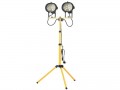 Faithfull Power Plus Sitelight Twin Adjustable Stand 1000 Watt 230 Volt �29.95 Site Lights To Suit Both Commercial And Domestic Use. Each Lamp Is Constructed From A Die-cast Body And Is Equipped With A Metal Grille To Prevent Accidental Contact With The Hot Lens And Protect It A