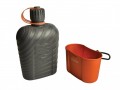 Gerber Bear Grylls Canteen Water Bottle £37.99 Inspired By The Classic Military Canteen And Nesting Cup, The Gerber Bear Grylls canteen is Designed With a Bpa Free Water Bottle, Snug Fitting Nylon Sheath And Leak Proof Lock Top. The
