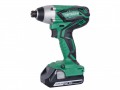 Hitachi WH18DGL/JF Impact Driver 18 Volt 2 x 2.5Ah Li-Ion £135.95 Hitachi Wh18dgl/jf Impact Driver 18 Volt 2 X 2.5ah Li-ion
The Wh18dgl Impact Driver Is A Compact And Powerful Machine With A Fan Cooled Motor And All Metal Gearing For Increased Durability And Incr