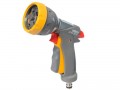 Hozelock 2688 Multi Spray Pro �29.36 The Ultra Metal 14 Gun Combines An Ultra Tough Zinc Alloy Body With Comfortable Soft Touch Ergonomics And A Range Of Genuinely Useful, Class Leading Spray Patterns.locking Trigger, And Variable Flow F