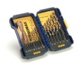 IRWIN 10503992 PRO DRILL SET TURBOMAX 15PC �42.86 Irwin 10503992 Pro Drill Set Turbomax 15pc&nbsp;professional Turbomax Coated Jobber Drillbit Set 15 Piece. Jet Point.contents, 1.5 , 2 , 2.5 , 3 , 3.5 , 4 , 4.5 , 5 , 5.5 , 6 , 6.5 , 7 , 8 , 9 ,and 10