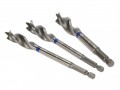 Irwin blue groove power bit set (14,16,18mm) �34.77 The Blue Groove Power Is The Worlds First Wood Drill Flat Bit To Use Irwins Pioneering Bi-metal Technology, Creating A Drill Bit With Unrivalled Speed And Durability  Even In Nail-embedded Wood. De