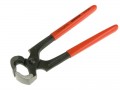 KNIPEX   51 01 210 SB CARPENTERS PINCERS �18.95 Knipex   51 01 210 Sb Carpenters Pincers

With Stiking Face For Driving In Nails, Material, Special Tool Steel Oil Hardened. Polished Head, Plastic Coated Handles.

Length. 210mm.