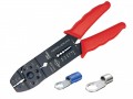 KNIPEX 9721215 CRIMPING PLIER 215MM �22.99 Knipex   97 21 215 Sb Crimping Pliers

For Cutting Cables, Stripping Wires And Crimping Insulated Cable Terminals And Connectors, With Threaded Holes For Cutting
Copper And Brass Threaded Screws. M