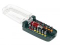 Metabo 15-piece Screwdriver Bit Set �12.95 Set Of 14 X 25 Mm Long Screwdriver Bits In A Plastic Storage Case.contents ;ph1, Ph2,pz1, Pz2,sl4, Sl6,hex3, Hex4, Hex5,torx10, Torx15, Torx20, Torx25 And Torx30.magnetic Bit Holder.