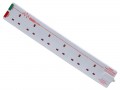 Masterplug Surge Protected 6 Gang Extension Lead 2 Metre 13 Amp �12.59 Masterplug Surge Protected 6 Gang Ext Lead 2m 13a