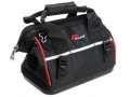 PLANO HARDBOTTOM TOOLBAG 13IN 17 POCKET 513000 £26.99 Tough Padded Multi-pocketed Toolbags Complete With A Welded Pvc Waterproof Base.a Wired Mouth Keeps The Bag Open In Use. It Also Has Heavy-duty Shoulder Straps, Handles And Zips. Dimensions: 513000: