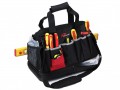 Plano PL551T Technic Tool Bag 16in £36.99 The Plano Pl551t Technic Tool Bag Has A Tough Design And A Welded P.v.c Waterproof Base. Its Large Zip Mouth Keeps The Bag Open In Use For Ease Of Access. External Mesh Storage Pockets And Elasticated