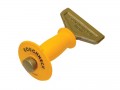 Roughneck Brick Bolster With Safety Grip 4in x 7in �10.75 Hardened And Tempered Steel.hexagonal Shank.sand Blast Finish.polished Tip.domed And Chamfered Striking Face.ergonomically Designed Grip Made From Strong Pvc Material For Protection Against Glancing B