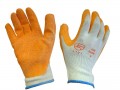 Scan Knitshell Latex Gloves - Orange Palm �1.01 Features Include: Durable Non-slip Latex Coating, Excellent Protection And Grip, Knitted Wrists For Comfort, Protection Against Minimal Cuts And Abrasives. Conforms To Standard En240.