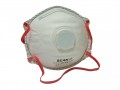 Scan Moulded Disposable Valved Masks (2) FFP3 �5.35 These Scan Fpp3 Premier Valved Disposable Masks Are Designed To Cover The Nose, Mouth And Chin. The Construction Is Made Of The Filter Material Itself, And The Exhalation Valve Makes Breathing Easier.