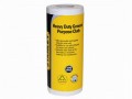 SHC Heavy-Duty General Purpose Cloths (100) �7.99 40cm X 30cm Sheet With Absorption Pocket. Cloth Is Ideal For Cleaning Up Spills As It Can Hold Up To Ten Times Its Own Weight In Liquid. Also Perfect For Heavy Duty Tasks As Polymer Binder Provides E