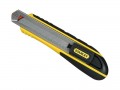 Stanley FatMax Snap Off Knife 18mm - 10-481 �10.57 Blade Wiper Removes Excess Debris To Prolong The Life Of The Blade.removable Blade Snapper Ensures Faster And Safer Removal Of A Worn Segment.cartridge Holds Up To 6 Blades.instant Blade Replacement.