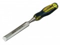 Stanley FatMax Thru Tang Chisel 20mm �11.41 Superior Thru Tang Design Handle For Extra Strength Reassurance And Durability.steel Striking Cap Can Be Used With A Steel Hammer For Increased Force At The Point Of Contact.quality Chrome Alloy (ball