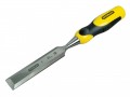 STANLEY DGRIP CHISEL + STRIKE CAP 25MM  0-16-880 �8.92 Stanley Dynagrip Chisel Bevel Edgesoft Touch Polypropylene Handle, Virtually Unbreakable And Tough Enough To Withstand Hammer Blows.quality Chrome Alloy Steel Blade, Hardened And Tempered To Maintain 