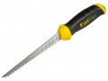 STANLEY FAT MAX JAB SAW                 0-20-556 �9.97 Stanley Fat Max Jab Saw

Sharpened Tip And Thick Blade To Punch Easily Through Dry Wall Board. Hardened And Tempered Jet Cut Blade With Ergonomic Handle.
