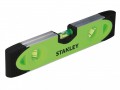 Stanley Tools Hi Vis Torpedo Level 250mm (10in) £5.99 The Stanley Tools Hi Vis Torpedo Level Is Durable And Accurate. Its Bi-material Body With Rubber End Caps Protect Finished Work Surfaces From Damage. With A Heavy-duty Aluminum Frame, Open, Top-read V