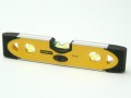 STANLEY  HIGH IMPACT TORPEDO LEVEL - 0 43 512 �16.96 Stanley Shock Proof Torpedo Level - 0 43 512high Impact Shock Proof Level With A Rigid Aluminium Frame And Shock Resistant Rubber Ends.features: V Groove Edge Ideal For Pipe Work, Magnetic Strip Ideal