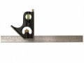 STANLEY 1912 COMB SQUARE 300MM/12IN    0 46 151 �17.95 Stanley 1912 Comb Square 300mm/12in 0 46 151this Combination Square Has A Cast Iron Stock And Is Therefore More Robust For Heavier Duty Use, Fitted With Level And Scriber. Has Graduations On Both Side