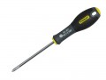 Stanley FatMax Screwdriver Phillips 0 x 75mm �3.71 
Fatmax � Screwdriver. 


Chrome Vanadium Steel Bar Allows For High Torque And Reduces The Chance Of Tip Breakage. 

Soft Grip Handle, Perfect Combination Of Great Grip Plus Reduces Fatigue. 
