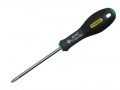 Stanley FatMax Screwdriver Torx Tt10 x 75mm �4.23 
Fatmax � Screwdriver. 


Chrome Vanadium Steel Bar Allows For High Torque And Reduces The Chance Of Tip Breakage. 

Soft Grip Handle, Perfect Combination Of Great Grip Plus Reduces Fatigue. 
