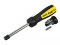 Stanley Fatmax Ratcheting Multibit Screwdriver �13.95 Fatmax Multibit Ratcheting Screwdriver. 3 Position Ratchet Enables Clockwise , Anti-clockwise And Locked Ratchet Positions. Internal Bit Storage For Easy Access To Bits. Supplies With 6 Chrome Vanadiu