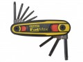 Stanley Fatmax Locking Hex Key Set (1.5- 8mm) �10.51 Stanley Fatmax Locking Hex Key Set (1.5- 8mm)
&nbsp;
Features:


Industry First Lockable Keys That Lock In 90�, 135� And 180� For Easy Access And To Prevent Unwanted Movement

Button Lock Relea
