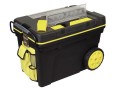 STANLEY 192083 PROFESSONAL MOBILE TOOL CHEST �44.99 Stanley 192083 Professonal Mobile Tool Chest
&nbsp;
(tools Not Included)features:professional Mobile Tool Chest Featuring: Metal Latches, Telescopic Handle, Organisers In The Lid One For Small Tools