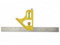 STANLEY DIE CAST COMB SQUARE 12IN/300MM 2 46 028 �14.95 Stanley Combination Squarethis Combination Square Has A 300mm/12in Rule Which Is Coated To Resist Rust.it Has A Diecast Metal Black Head, Heavy Duty Screw And Regulated Vial To Ensure Accuracy.size. 3