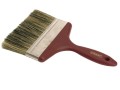 Stanley Decor Emulsion Brush 4in-grey 4-29-357 �9.60 A Medium Quality Brush Designed For Use With Modern Emulsion And Acrylic Paints On Most Surfaces.comfortable Maroon Beavertail Handle, Grey Bristles With A Nickel Plated Ferrule.size. 4in.type. Emulsi
