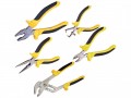 Stanley DynaGrip Plier Set 5pc 4-84-487 �67.32 Plier Set Of 5 Pieces. Dynagrip.1 Of Each Pliers, Combination, Diagonal Cutter, Long Nose, Waterpump And Wire Stripping.bi-material Handles For Comfort. 