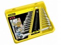 Stanley Fatmax Combination Spanner Set 13Pc Metric �46.99 Nickel Chrome Plated For Corrosion Protection. Maxi Drive Ring Ends For Increased Grip And Reduced Fastener Damage. Forged From Chrome Vanadium Steel To Iso 3318 And Din 3113 For Proven Performance. R