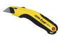 Stanley FatMax Retractable Blade Knife    0-10-778 �11.27 The Fatmax Retractable Knife Comes With 5 Fatmax Blades And Has An Instant Blade Change Mechanism. There Is A Blade Clamp For Heavy-duty Applications And A Push Button Blade Door Release For Quick And