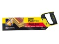 Stanley FatMax Tenon/ Back Saw 14in 5-17-201 �11.65 Fatmax� Tenon Saw (back Saw) Reinforced Back For Extra Rigidity Makes A Straighter Cut. Handle Screwed To Blade For Extra Strength. Finger Rest - Ergonomic Design, Useful For Extra Control When Start