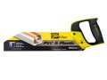 Stanley FatMax� PVC & Plastic Saw 12in 5-17-206 �10.20 Stanley Fatmax� Pvc & Plastic Saw 12in 5-17-206
&nbsp;
Fatmax� Pvc & Plastic Saw
Finger Rest - Ergonomic Design, Useful For Extra Control When Starting A Cut. Bi-material Handle For Improve