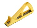Stanley Moulded Body Surform Plane 5-21-103 �8.95 
For Use On All Types Of Wood, Aluminium, Copper, Plastics, And Laminates.
Red Glass Reinforced Polypropylene Body.
Thumb Screw For Quick Blade Release.
Fitted With Standard Cut Blade.
Blade Leng