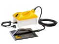 WAGNER  W14 240V WALLPAPER STEAMER �34.79 Wagner W14 240v Wallpaper Steamer.

The Answer To Stripping Of Old Wallpaper. Steam Is Applied To The Old Surface Via The Large Pad And The Old Paper Simply Stripped Off. Powered By A 2000 Watt Elem