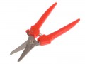 WISS    G21 MULTI PURPOSE SNIP 190MM �9.64 Wiss Multi Purpose Snip 

Designed To Cut A Variety Of Materials , This Straight Cutting Multi Purpose Snip Features Comfortable Handles With A Return Spring. 

Straight Cutting

Size. 7.1/2in.
