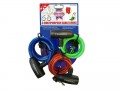 Faithfull cable lock triple pack 1.8 x 8mm With Same Key Opens All 3 �15.94 1.8m X 8mm Flexible Cable Locks.vinyl Coated For Rust Protection.keyed-alike - The Same Key Opens All The Locks.versatile Multi-use Locks.ideal For Trade And Domestic Applications.