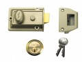 Yale Locks 77 Traditional Nightlatch Electo Nickle Brass Brass Cylinder 60mm Backset Boxed �16.92 The Yale 77 Series Traditional Nightlatches Are The The Original Yale Lock With Classic Styling. The&nbsp;deadlocking Snib Function Enables The Latch To Be Held Back Or Deadlocked Internally.the Night