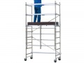 Zarges 3T Speedy 80 Tower 3.80M Working Height (Through The Trap) �698.98 Lightweight Trade Tower Supplied In Module Packs.
&nbsp; - Working Heights Up To 7 Metres&nbsp; - Easy To Use Locking Braces And Guardrails&nbsp; - Stabilisers Included At 3.5 Metres Platform Height 