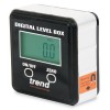 TREND DLB DIGITAL LEVEL BOX £17.99 Digital Level Box. Find The Angle On A Surface Quickly And Accurately. Magnetic Base For Hands Free Use - Ideal For Table Or Mitre Saws. Accuracy To +/- 0.2 Degrees For All Angles. Angle Sensor Techno